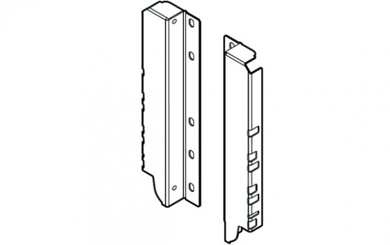 BLUM Z30D000SL Antaro, supports arriere D, gris