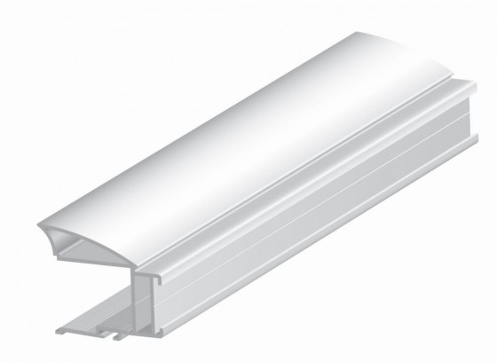 SEVROLL 04933 Era profil de poignée 18mm 2,70m blanc brillant