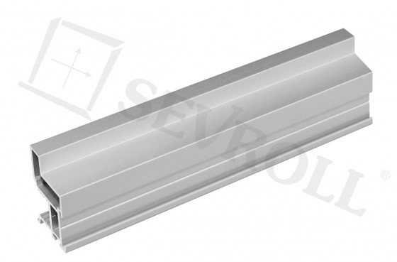 SEVROLL 04909 Vitara profil de poignée 10mm 2,7m blanc brillant