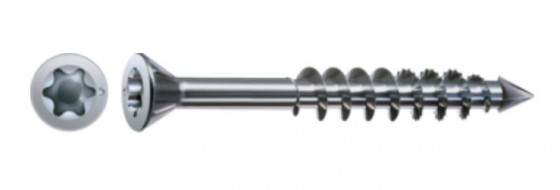 SPAX vis a bois M3,5x40/28mm tete fraisée TXS,W,C filetage partiel