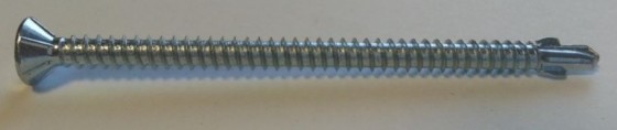 Vis auto-taraudante bois/métal T30, 6 cannelures, 6,3x95, ailes
