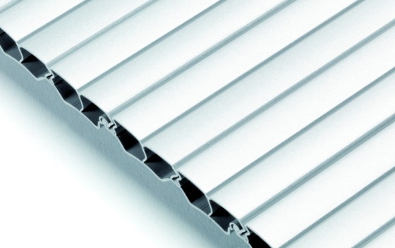 REHAU profil de volet roulant plastique E4 alu