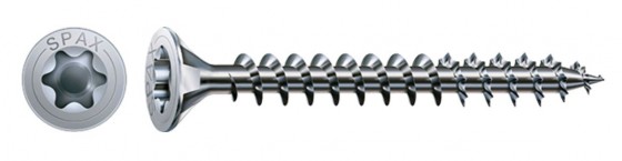 SPAX vis a bois 3x16mm tete fraisée TXS W 4C MH