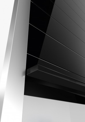 REHAU accessoires Vetro-line inox 600x1500mm