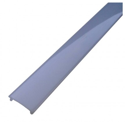 SAL cache-vis mat couvercle pour profil LED 2m