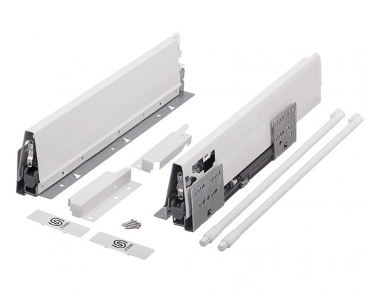 StrongBox tiroir H140/300mm, blanc