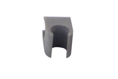 StrongBox raccord croisé, reling rond, gris