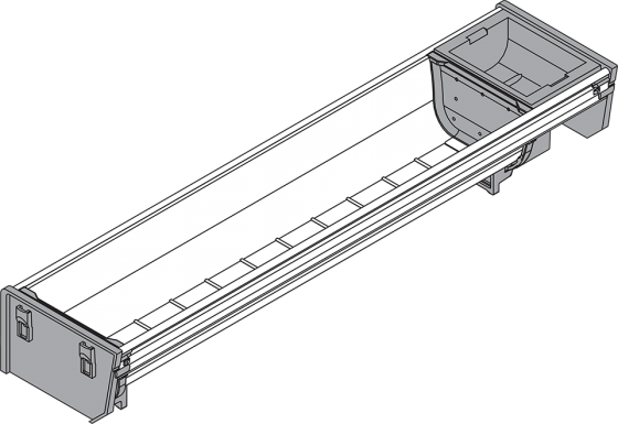 BLUM ZSI.450BI1N Ensemble bols Orga-line Tandembox NL450