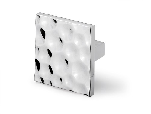 HETTICH 9113397 Bouton LONDA 50x50/32 mm chrome brillant