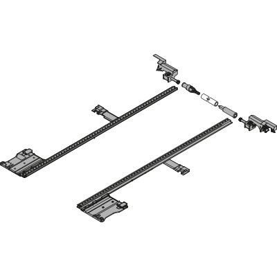 BLUM ZS7M400MU Movento, stabilisation latérale, 400 mm