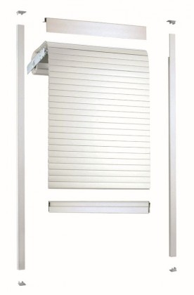 REHAU metallic-line ensemble 25mm 600x1000 alu