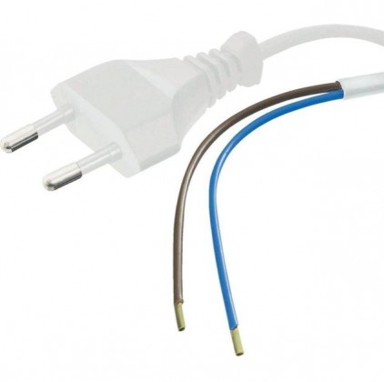SAL câble d'alimentation sans interrupteur 3m blanc