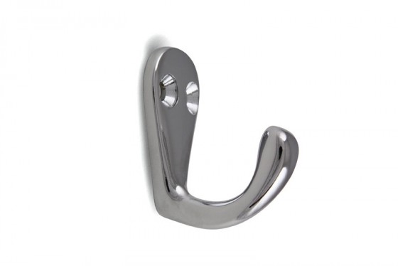 TULIP porte-manteau Muso chrome + vis