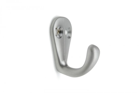 TULIP porte-manteau Muso chrome mat + vis