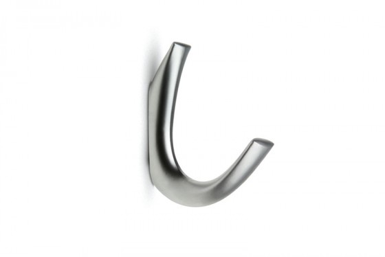 TULIP porte-manteau Belluna chrome mat + vis