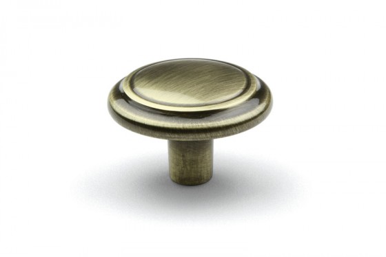 TULIP bouton Turia vieil or + vis