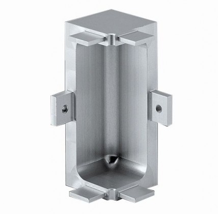 TULIP Gola angle interne profil C tiroir aluminium anodisé TULIP Gola angle interne profil C tiroir aluminium anodisé