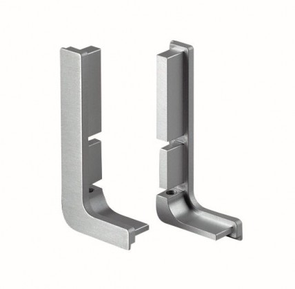 TULIP Gola embout ouvert profil J aluminium anodisé P+L TULIP Gola embout ouvert profil J aluminium anodisé P+L