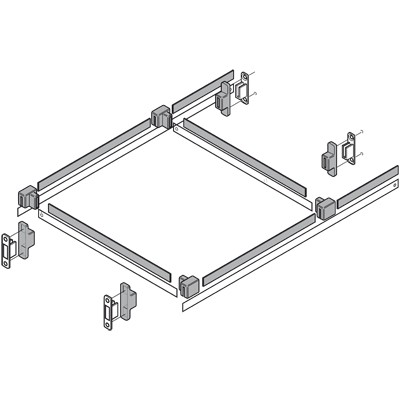 BLUM ZRM.5500 Metabox, metafile pour rangement, gris