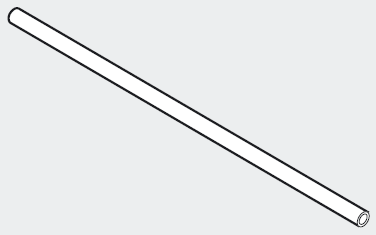 BLUM ZRG.1104U barre transversale 1104mm blanc