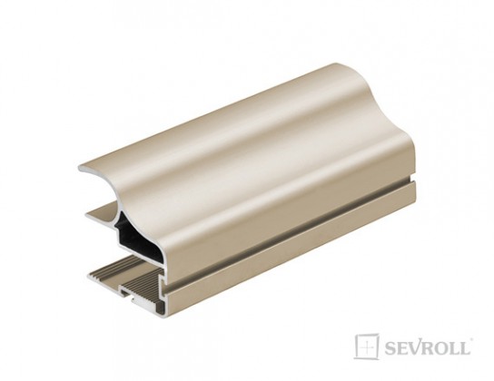 SEVROLL 02726 Unicomfort II profil de poignée 18mm 2,7m olive