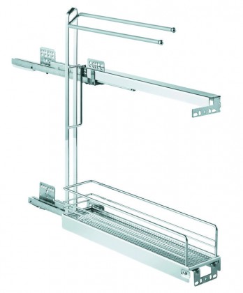 KES 233464 panier latéral + support essuie-mains, 150mm, Arena Classic,D chrome