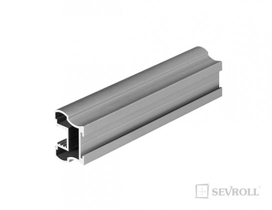 SEVROLL 02692 Romeo II profil de poignée 10mm 2,7m argenté