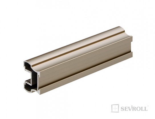 SEVROLL 02690 Romeo II profil de poignée 10mm 2,7m olive