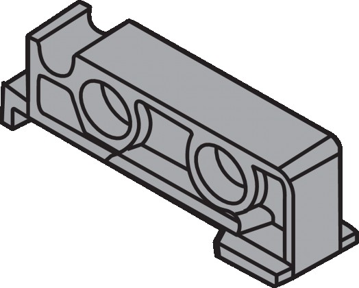 BLUM T51.7000 support a clipser pour plateau