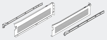 BLUM 320K5000C15 Metabox, tiroir K 500mm, blanc