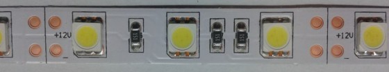 StrongLumio ruban LED 14,4W/m 12V (60 LED/m) 10mm, blanc froid