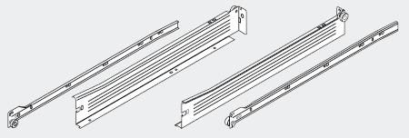 BLUM 320M2700C15 Metabox, tiroir M 270mm, blanc