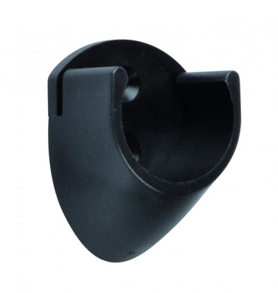 StrongWire support de tringle a vetements D=25mm, plastique, noir