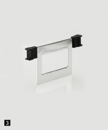 HETTICH 9079801 Cloison Arena Style chrome