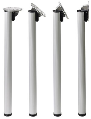 HETTICH 46066 Jengo pieds de table aluminium pliants