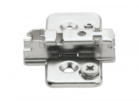 BLUM 173H7130 rondelle de montage, cruciforme, excentrique, vis a bois, 11,5mm