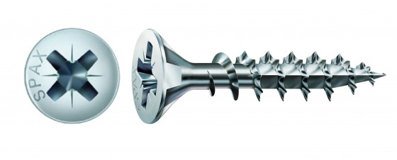 SPAX vis a bois 4x20mm tete fraisée PZ W 4C MH SPAX vis a bois 4x20mm tete fraisée PZ W 4C MH
