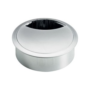 HETTICH 45872 presse-étoupe câble 80 mm chrome mat