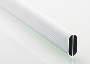 HETTICH 9079590 tringle de penderie ovale 15/30/3000mm alu