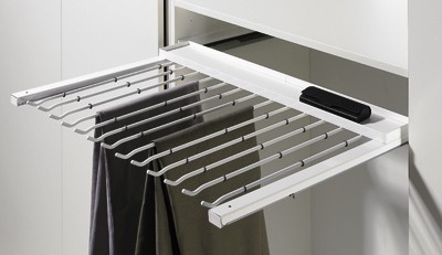 HETTICH 9079960 Porte-pantalons coulissant 600 mm