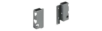 HETTICH 1062502 Atira support arriere 70, droite, argent