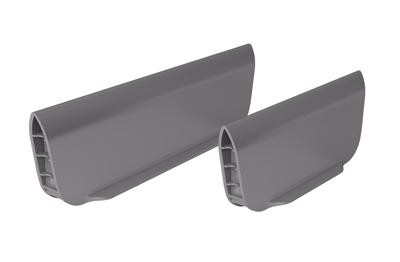 HETTICH 9005931 Élément de séparation OrgaTray 590, 128mm, argenté