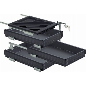 HETTICH 77602 ensemble conteneur 392/530 mm noir