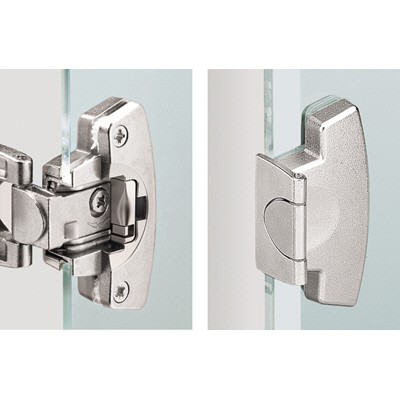 HETTICH 77943 Selekta pour fleur sur verre T22 zinc