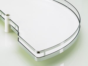 HETTICH 9080036 étagere tournante 1/2 cercle Arena Style 850 mm