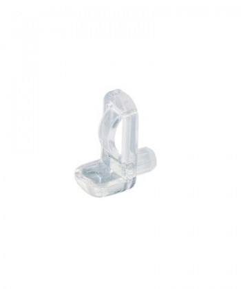 HETTICH 73615 Support étagere verre plastique