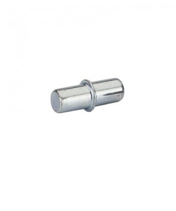 HETTICH 46642 support de tablette Duplo, 5 mm, nickelé