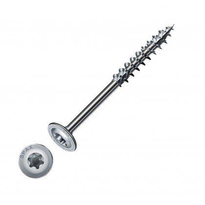 SPAX vis a bois 6x160/65mm tete fraisée TXS W 4C filetage partiel SPAX vis a bois 6x160/65mm tete fraisée TXS W 4C filetage partiel