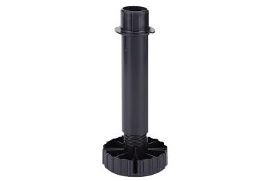 HETTICH 9306017 pied Korrekt, 150 mm, noir
