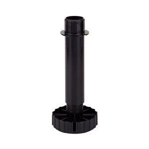 HETTICH 61851 pied Korrekt, 100 mm, noir